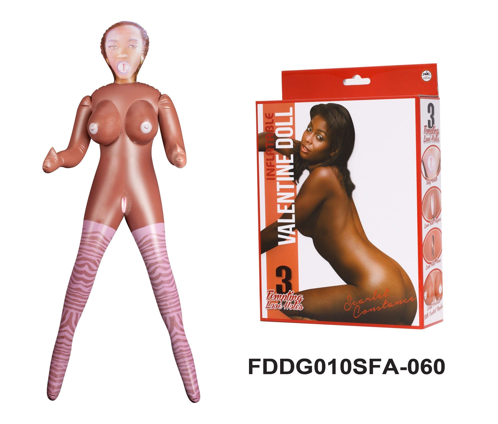NMC Scarlet Constance – Life-Size Realistic Sex Doll for Triple Penetration
