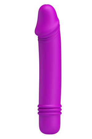 Pretty Love Mini Vibe – Angled Silicone Massager with 10 Vibration Modes (12.7cm)