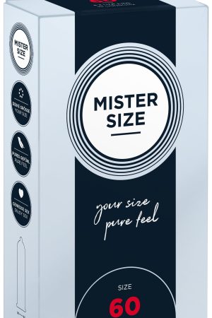 Mister Size 60 – XL Condoms for a Comfortable Fit (10 Pieces)