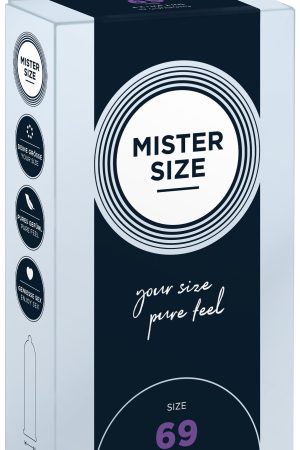 Mister Size 69 – XL Condoms for Generous Size (10 Pieces)