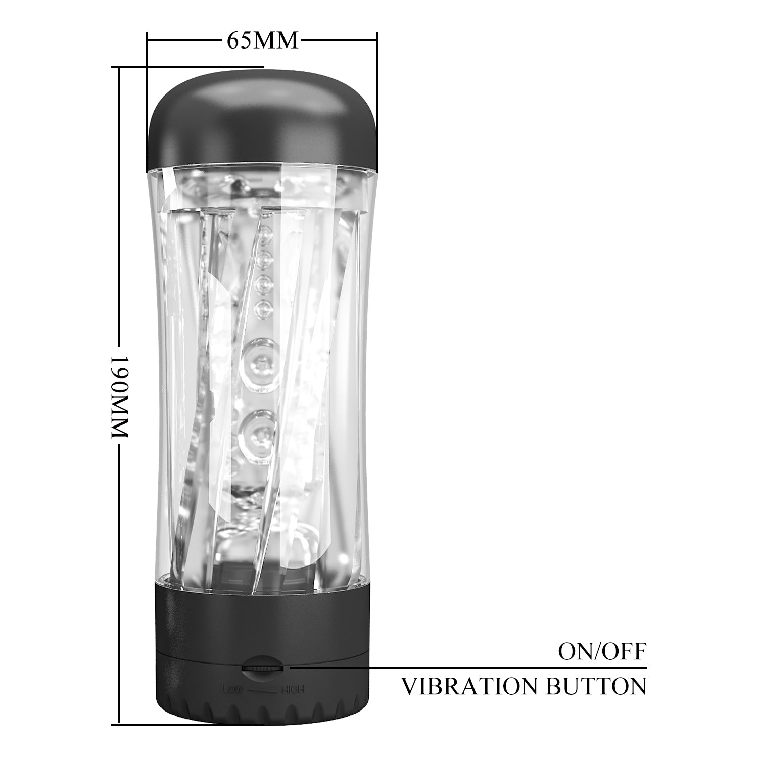 Pretty Love Tamara – Automatic Masturbator with Vibration & Textured Sleeve (19cm) - Image 9