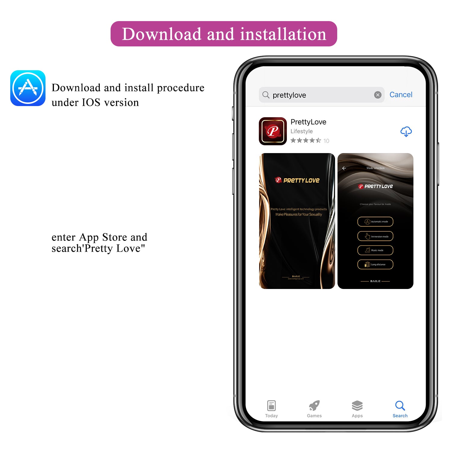 Pretty Love Aari – App-Controlled Rechargeable Couples Vibrator (9.1cm) - Image 7
