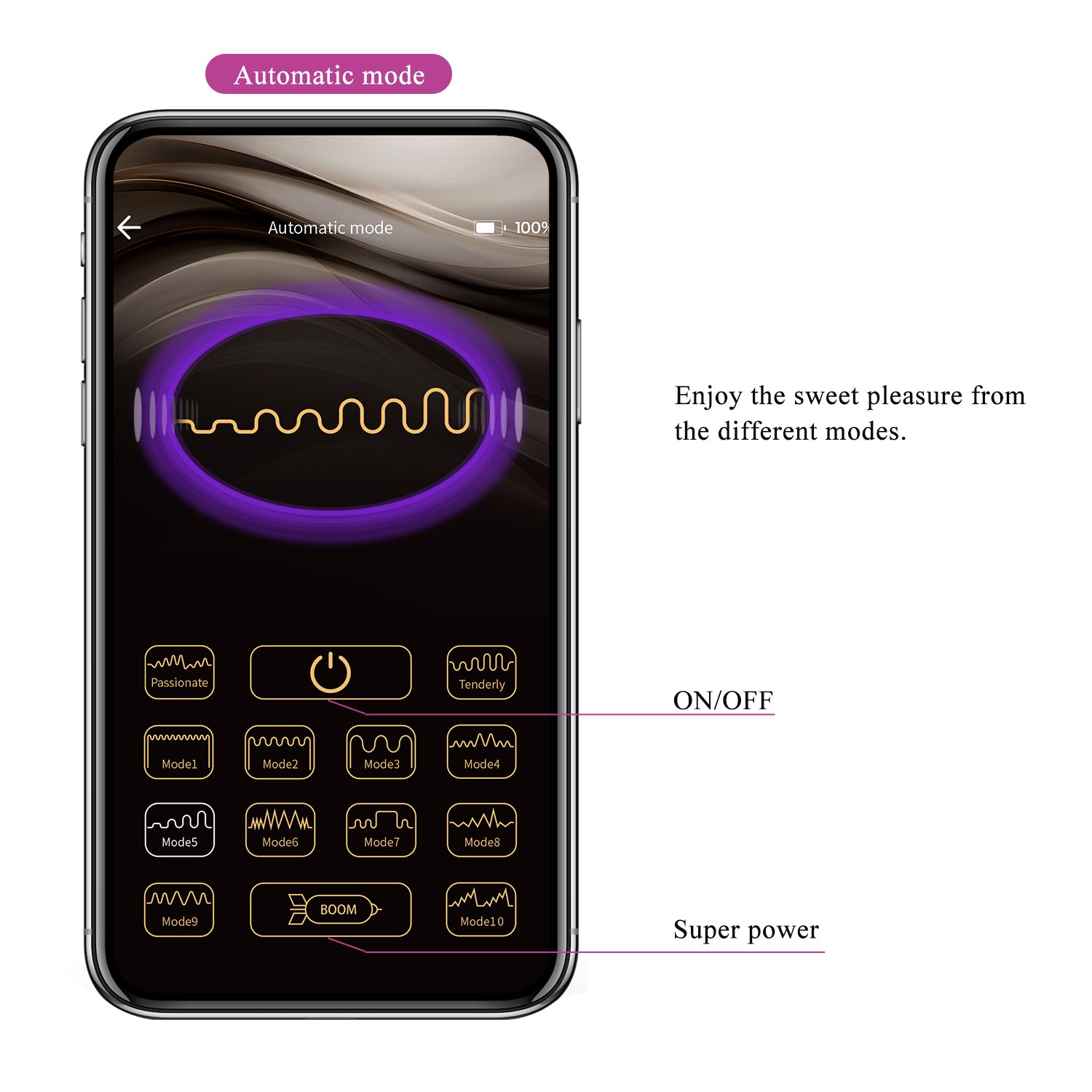 Pretty Love App-Controlled Vibrator – Επαναφορτιζόμενος Δονητής με Διπλό Μοτέρ & Έλεγχο μέσω App (11cm) - Image 13