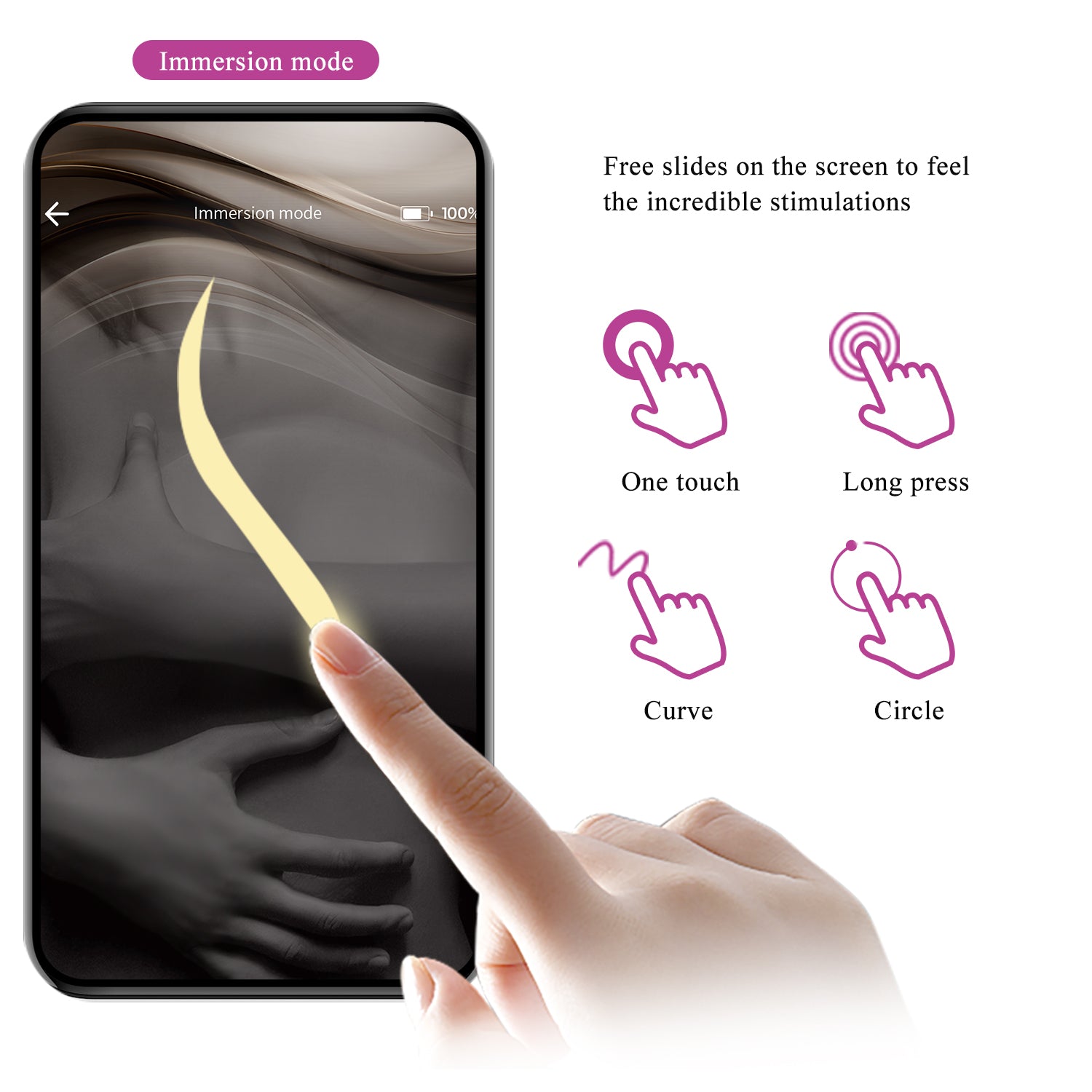 Pretty Love App-Controlled Vibrator – Επαναφορτιζόμενος Δονητής με Διπλό Μοτέρ & Έλεγχο μέσω App (11cm) - Image 14