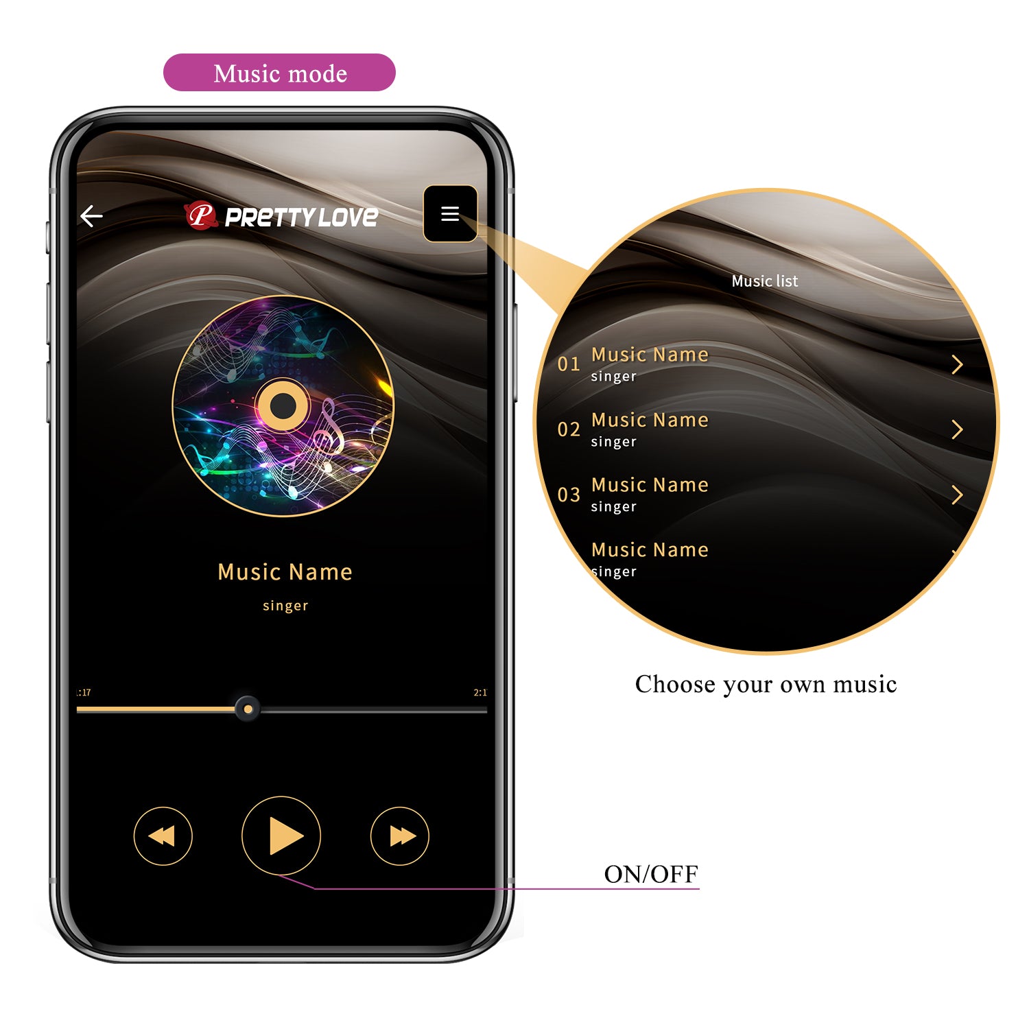 Pretty Love App-Controlled Vibrator – Επαναφορτιζόμενος Δονητής με Διπλό Μοτέρ & Έλεγχο μέσω App (11cm) - Image 15