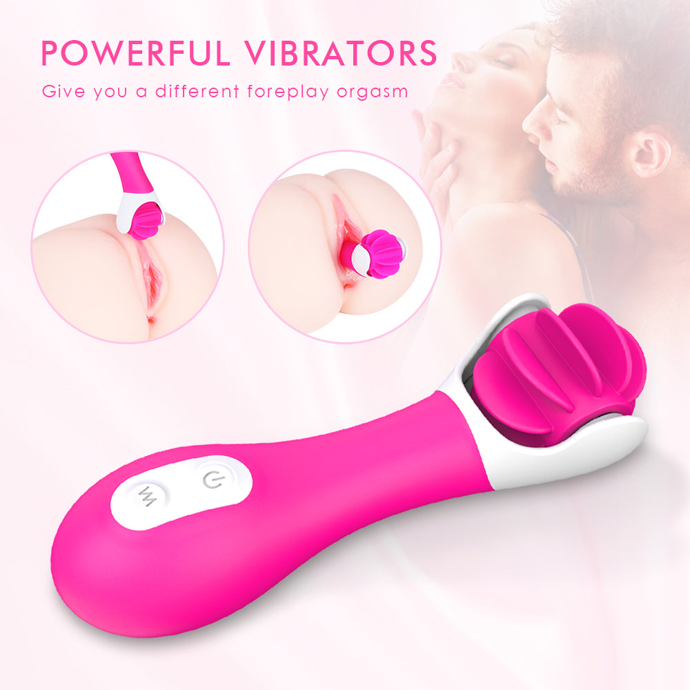 Elys Crazy Tongue – Rechargeable Dual Stimulator with Rotating Tongues - Image 2