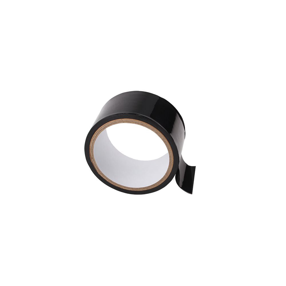 Bind Me Black Bondage Tape – Non-Adhesive PVC Tape with Wetlook Effect (15m) - Image 2