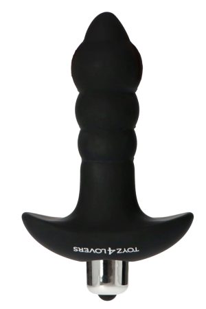 Elys Bubble Screw – Textured Silicone Anal Vibrator with Removable Bullet (9.9cm)