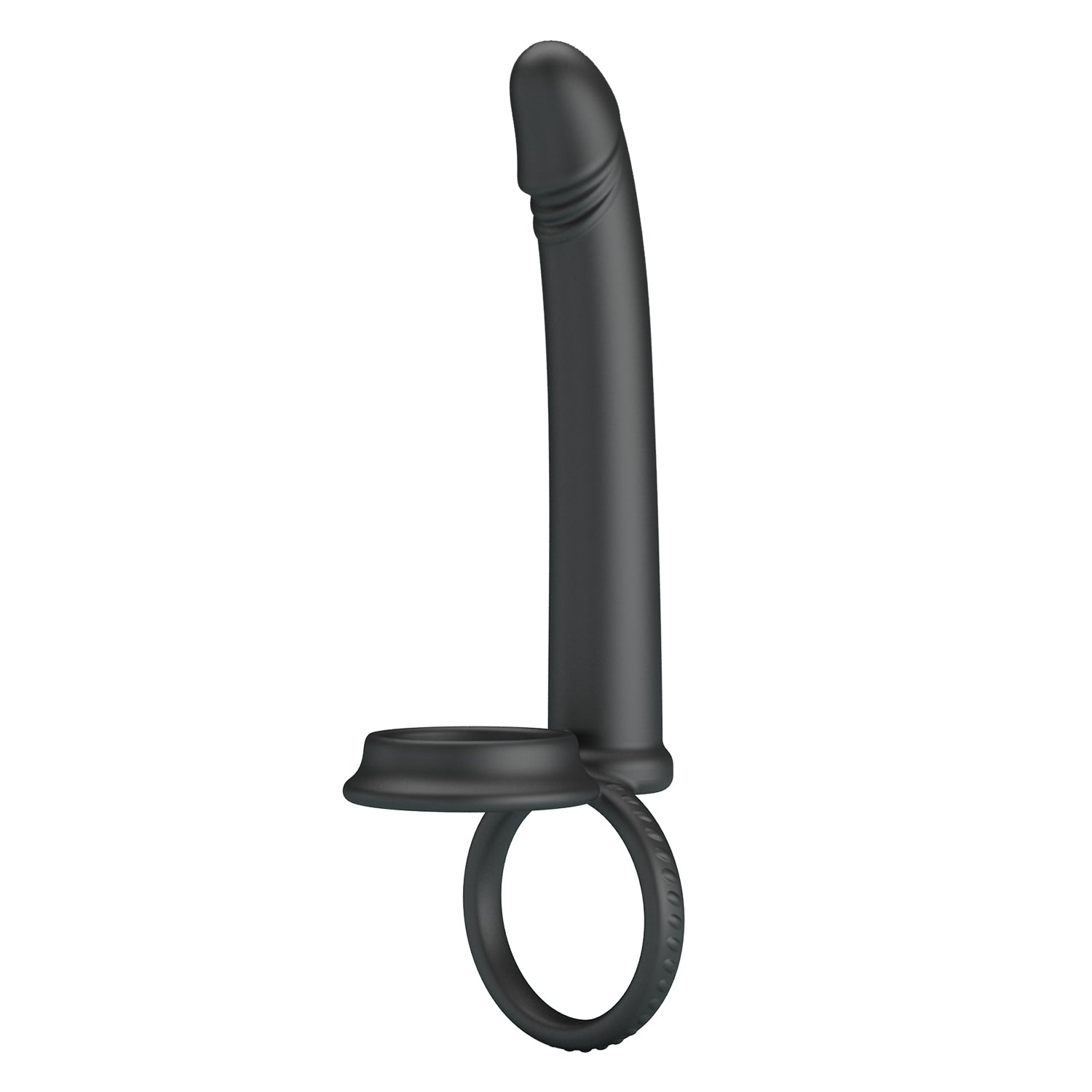 Pretty Love Cock & Ball Ring Dildo – Δαχτυλίδι Πέους με Ενσωματωμένο Ομοίωμα (19cm) - Image 2