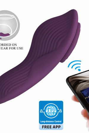 Pretty Love Mane – Magnetic Wearable Clitoral Vibrator with App Support (8.9cm)