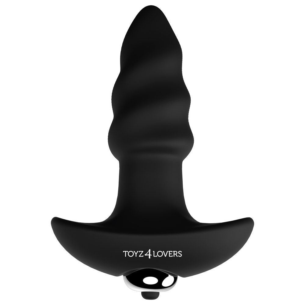 ELYS Anal Bow Screw – Vibrating Silicone Plug with T-Shape Base (10cm)