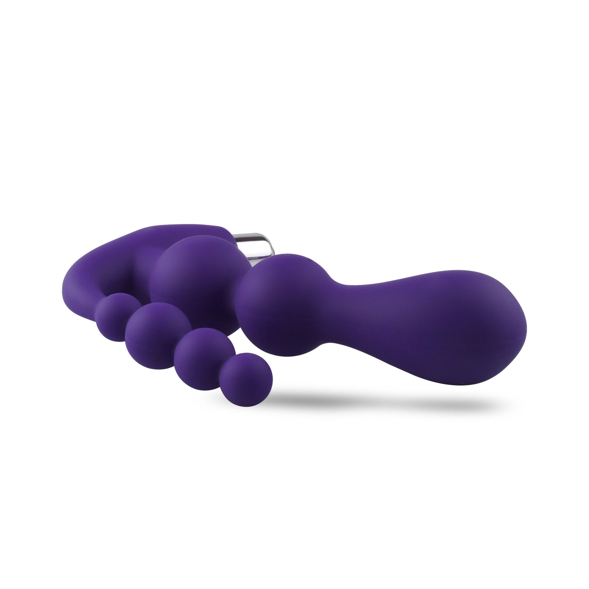 #ENJOY Double Pleaser – Double Vibrating Anal Plug with Graduated Spheres (15.5cm) - Image 2