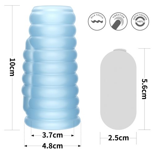 Lovetoy Wave Vibrating Penis Sleeve – Stretchy Vibrating Penis Sheath (10cm) - Image 3