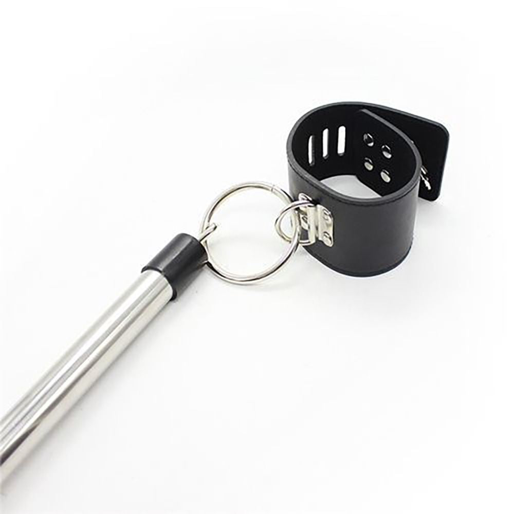 Fetish Art Wrist & Neck Kit – Σετ Δεσμών με Μεταλλική Ράβδο - Image 3