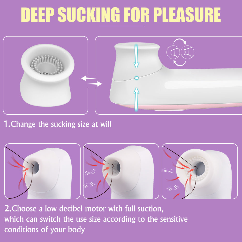 Elys Great Kiss – Rechargeable Pressure Wave Clitoral Stimulator with 3 Interchangeable Heads - Image 4