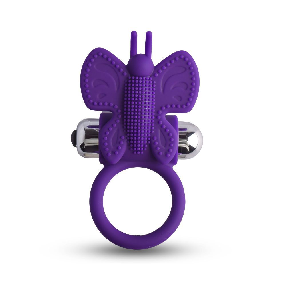#ENJOY Butterfly Vibrating Ring – Dual Pleasure Cock Ring with Clitoral Stimulator - Image 5