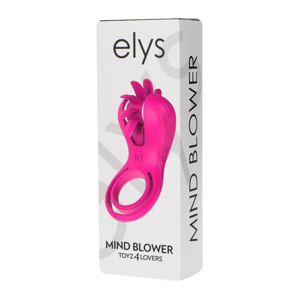 Elys Mind Blower – Rechargeable Double Cock & Ball Ring with Rotating Clitoral Stimulator - Image 5