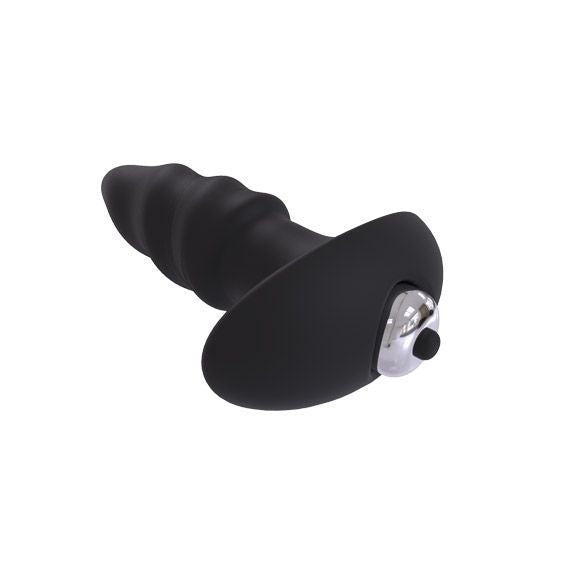 ELYS Anal Bow Screw – Vibrating Silicone Plug with T-Shape Base (10cm) - Image 5