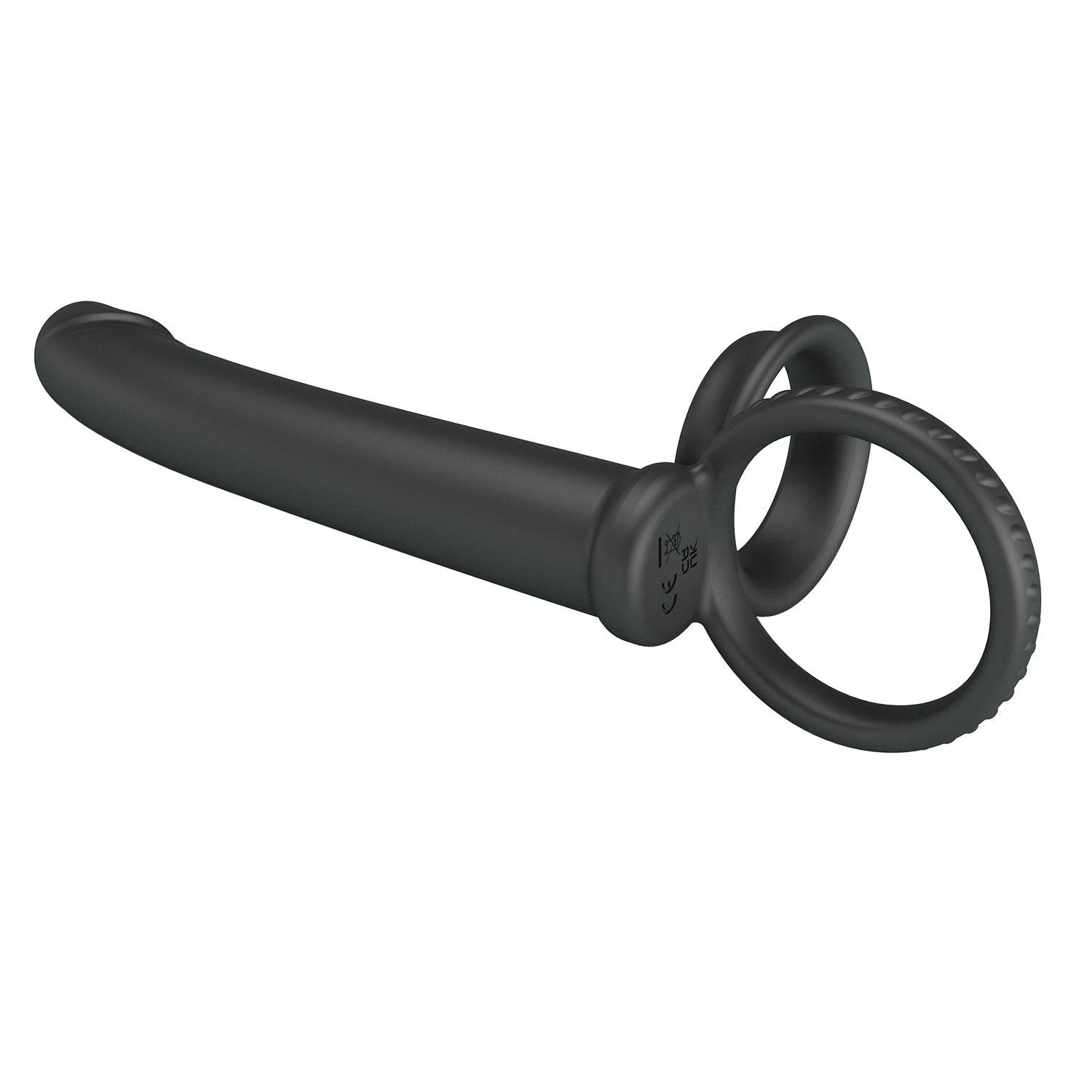 Pretty Love Cock & Ball Ring Dildo – Δαχτυλίδι Πέους με Ενσωματωμένο Ομοίωμα (19cm) - Image 4