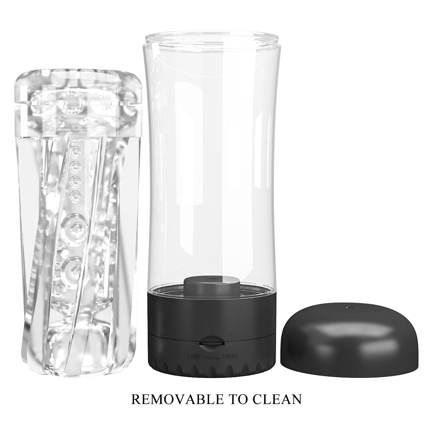 Pretty Love Tamara – Automatic Masturbator with Vibration & Textured Sleeve (19cm) - Image 5