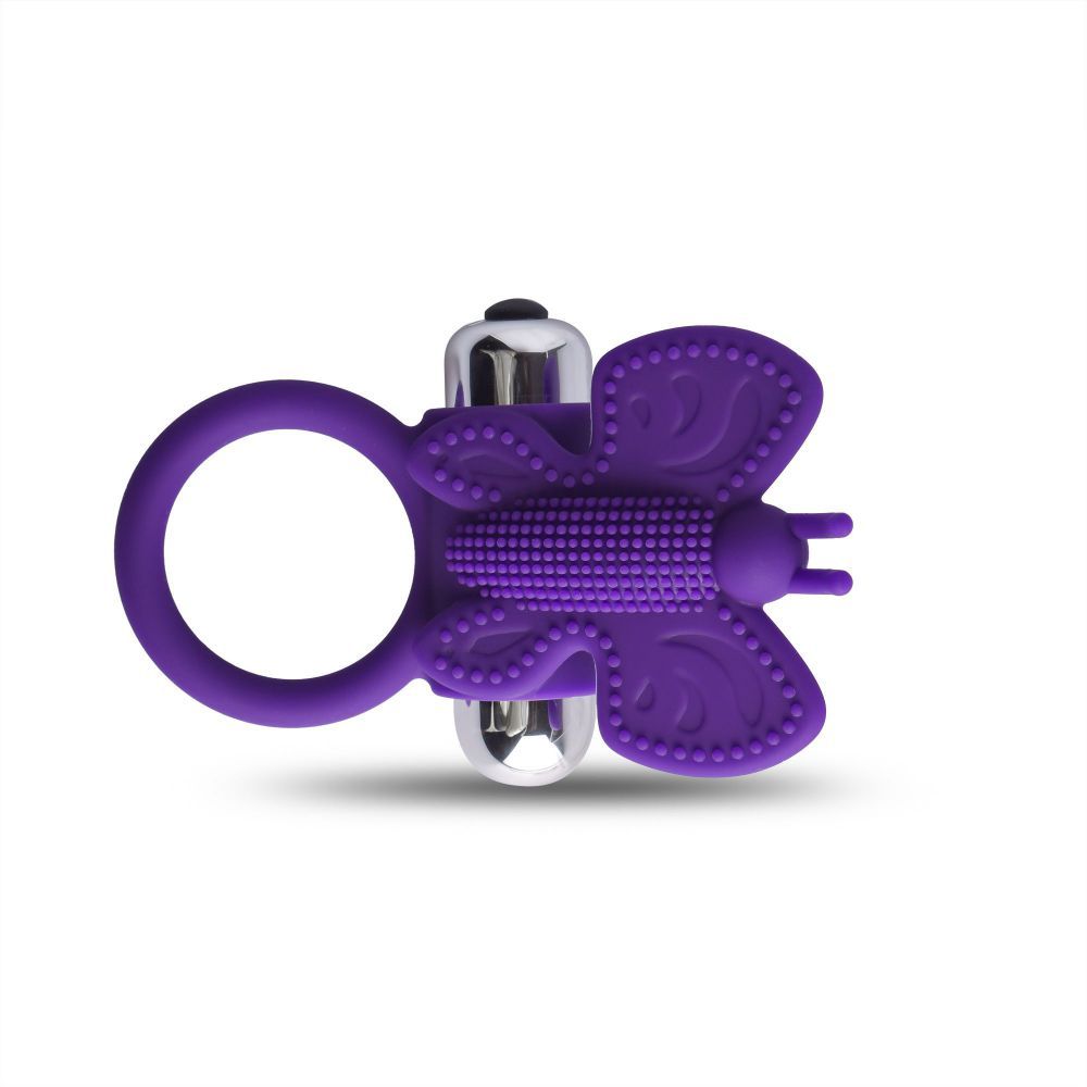 #ENJOY Butterfly Vibrating Ring – Dual Pleasure Cock Ring with Clitoral Stimulator - Image 6