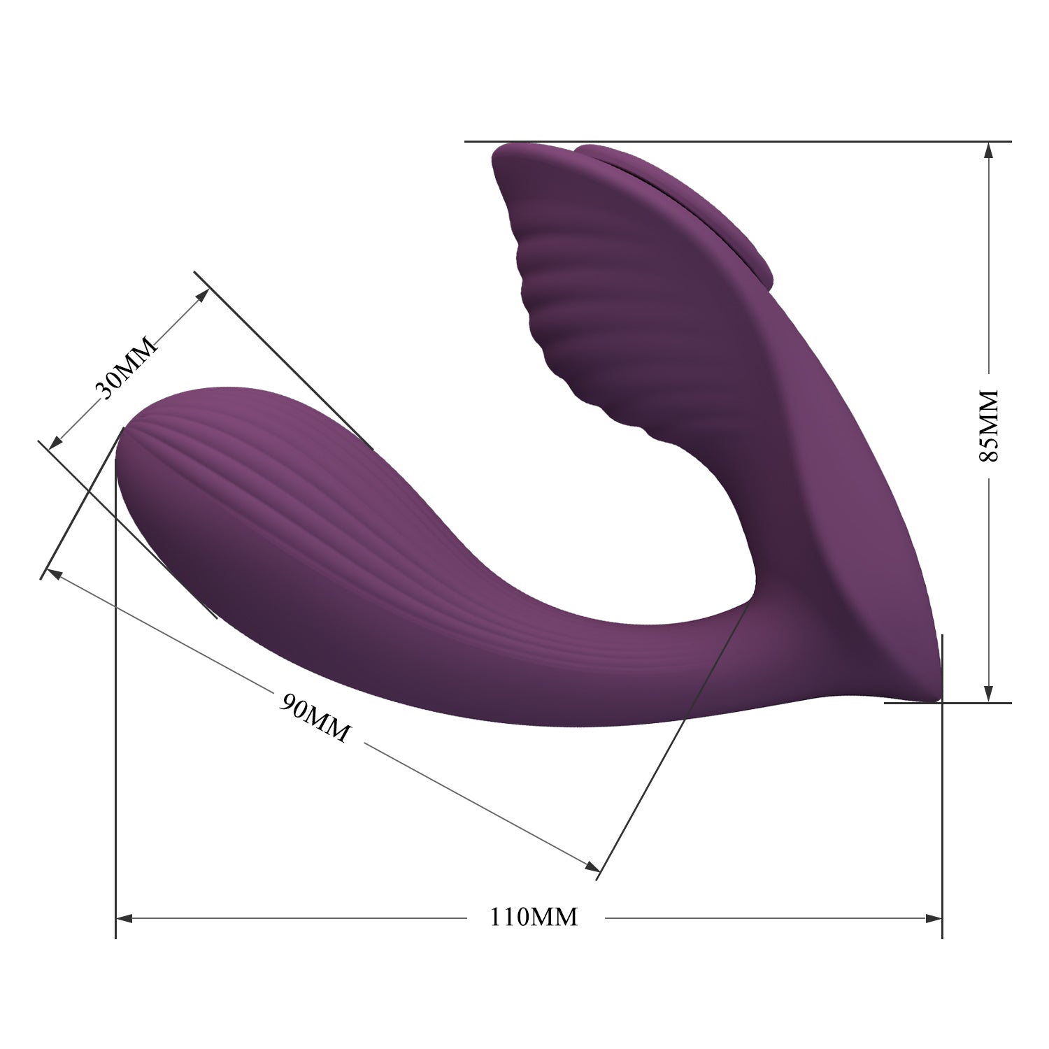 Pretty Love App-Controlled Vibrator – Επαναφορτιζόμενος Δονητής με Διπλό Μοτέρ & Έλεγχο μέσω App (11cm) - Image 7