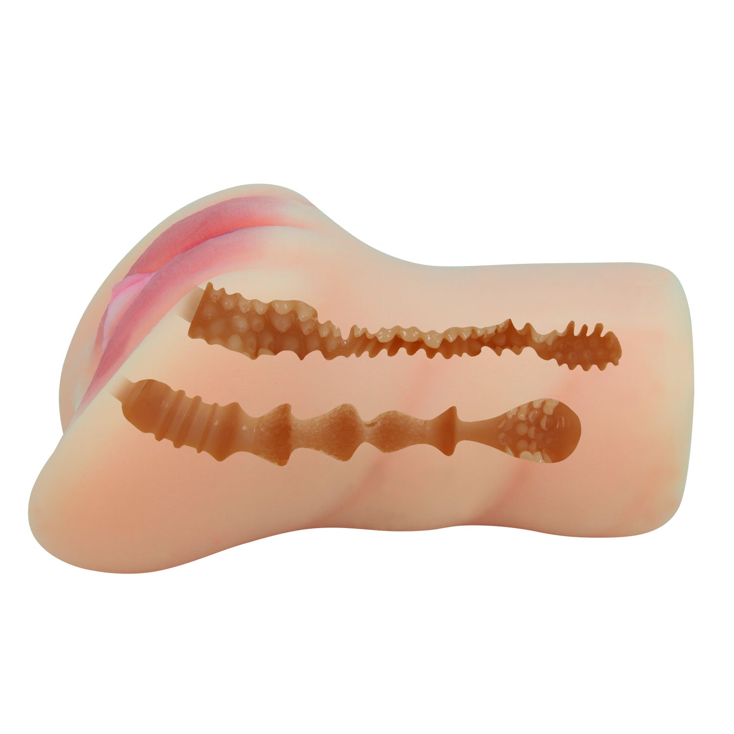 Crazy Bull Realistic Pussy – Ανατομικό Masturbator με Ανάγλυφη Υφή (16cm) - Image 7