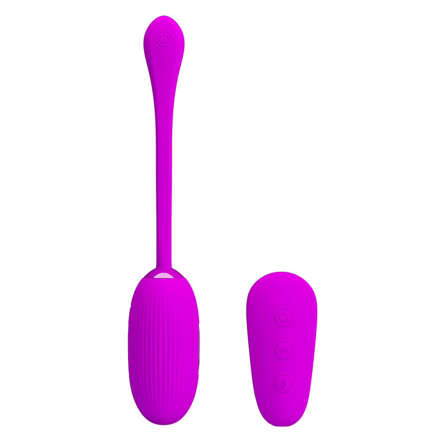 Shock Fun Rechargeable Egg with Shock & Remote (19cm) - Image 2