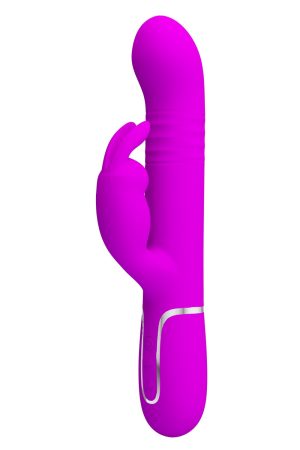 Coale Rechargeable 4-in-1 Rabbit Vibrator with Vertical Thrust (22.6cm)