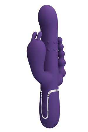 Cammy Rechargeable Triple Stimulation Vibrator with Rotating Spheres (22.2cm)