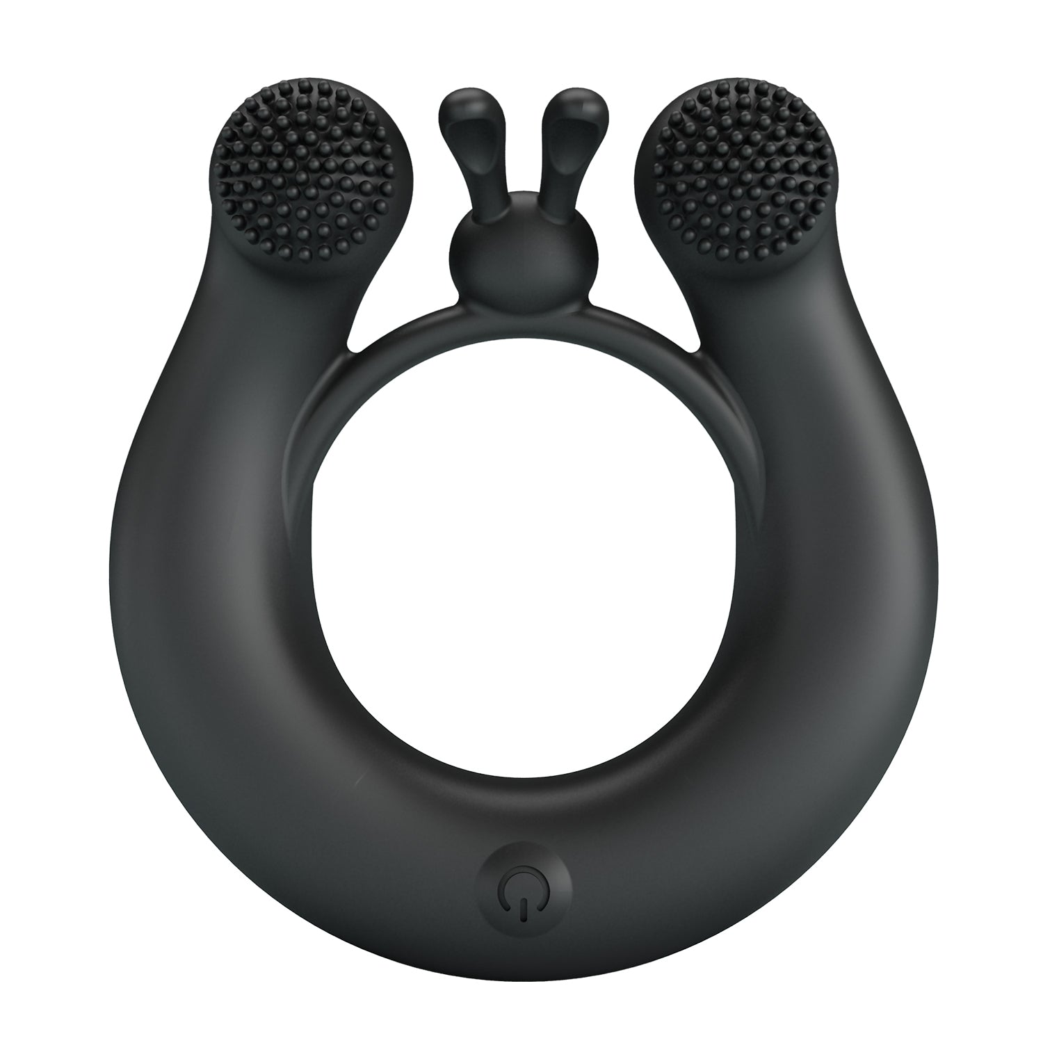 Dahlia Rechargeable Vibrating Cock Ring with 12 Modes (7.6cm)