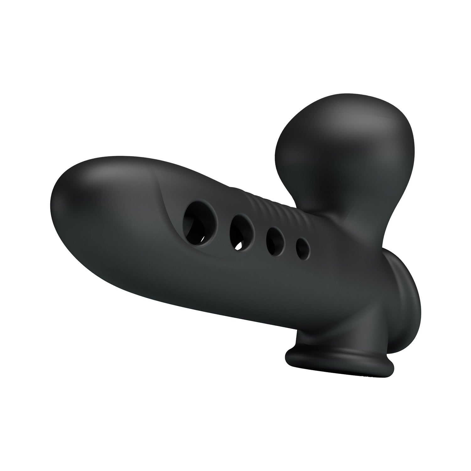 Pretty Love Patented Airbag Penis Sleeve with Strap (18.4cm) - Image 2