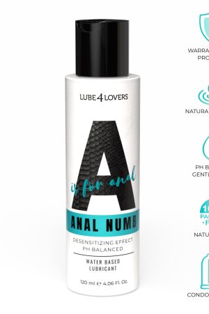 Anal Numb Anal Lubricant with Mild Desensitizing Effect (120ml)