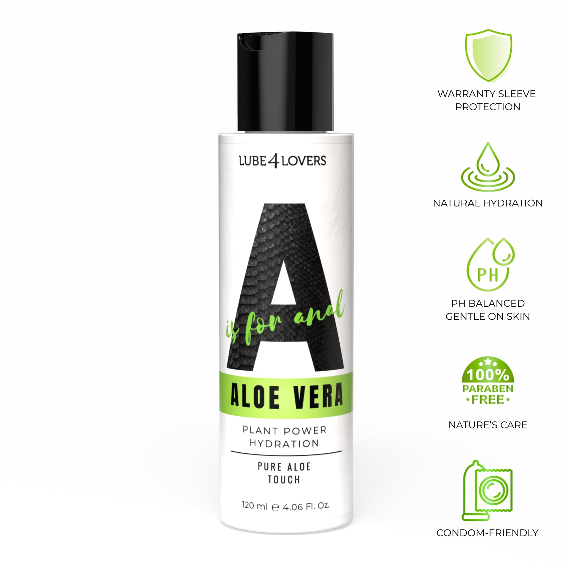 A is for Anal Λιπαντικό Νερού με Αλόη (120ml Tube)