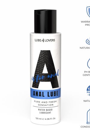 A is for Anal Moisturizing Water-Based Lubricant (120ml)