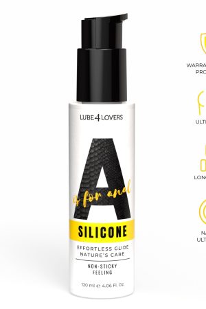 A is for Anal Silicone-Based Lubricant (120ml)