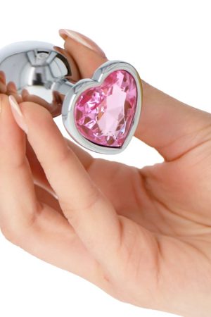 Toyz4Lovers Heart Plug – Μεταλλικό Πρωκτικό Βύσμα με Καρδιά