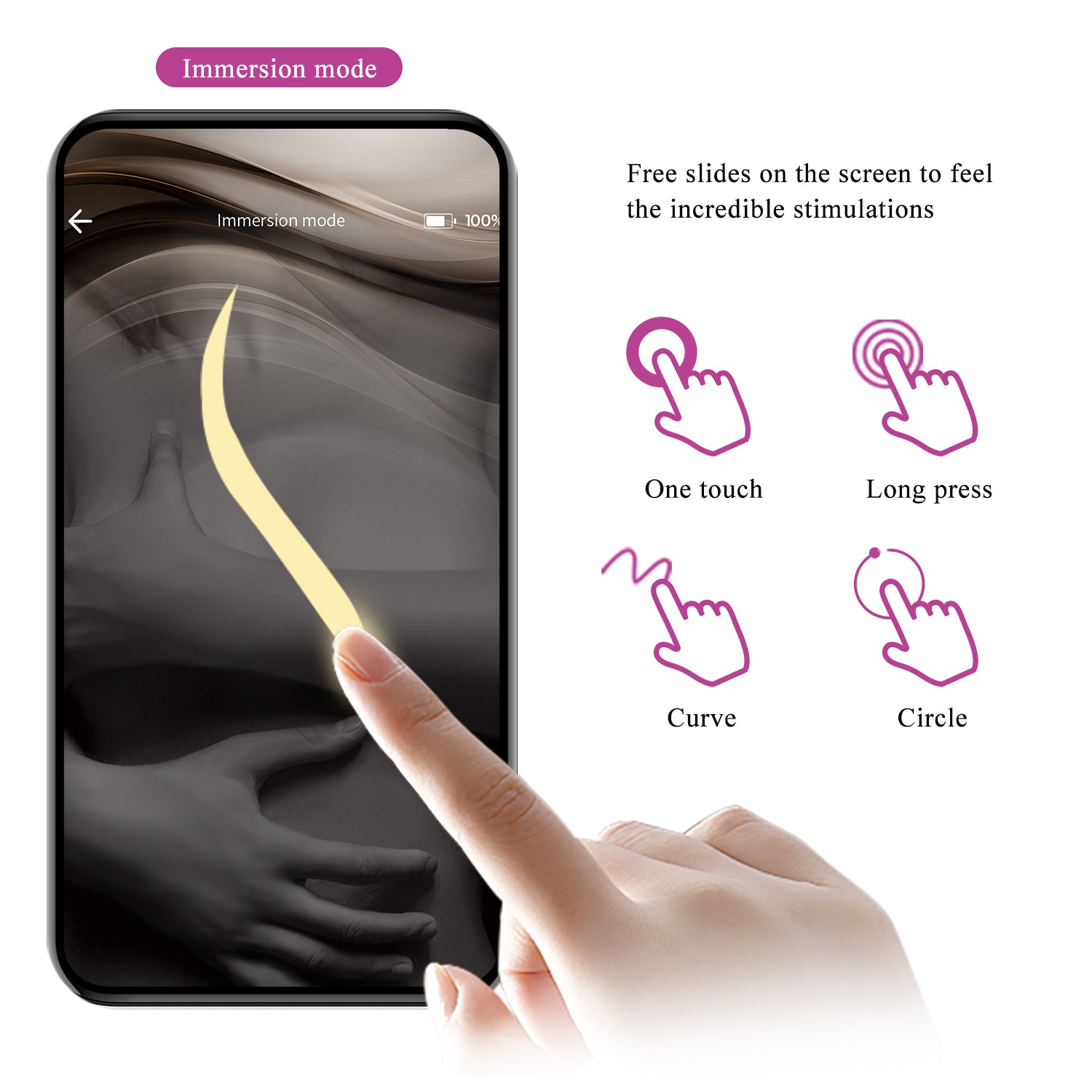 Pretty Love APP Control Αυγό με Shock (19,5cm) - Image 13