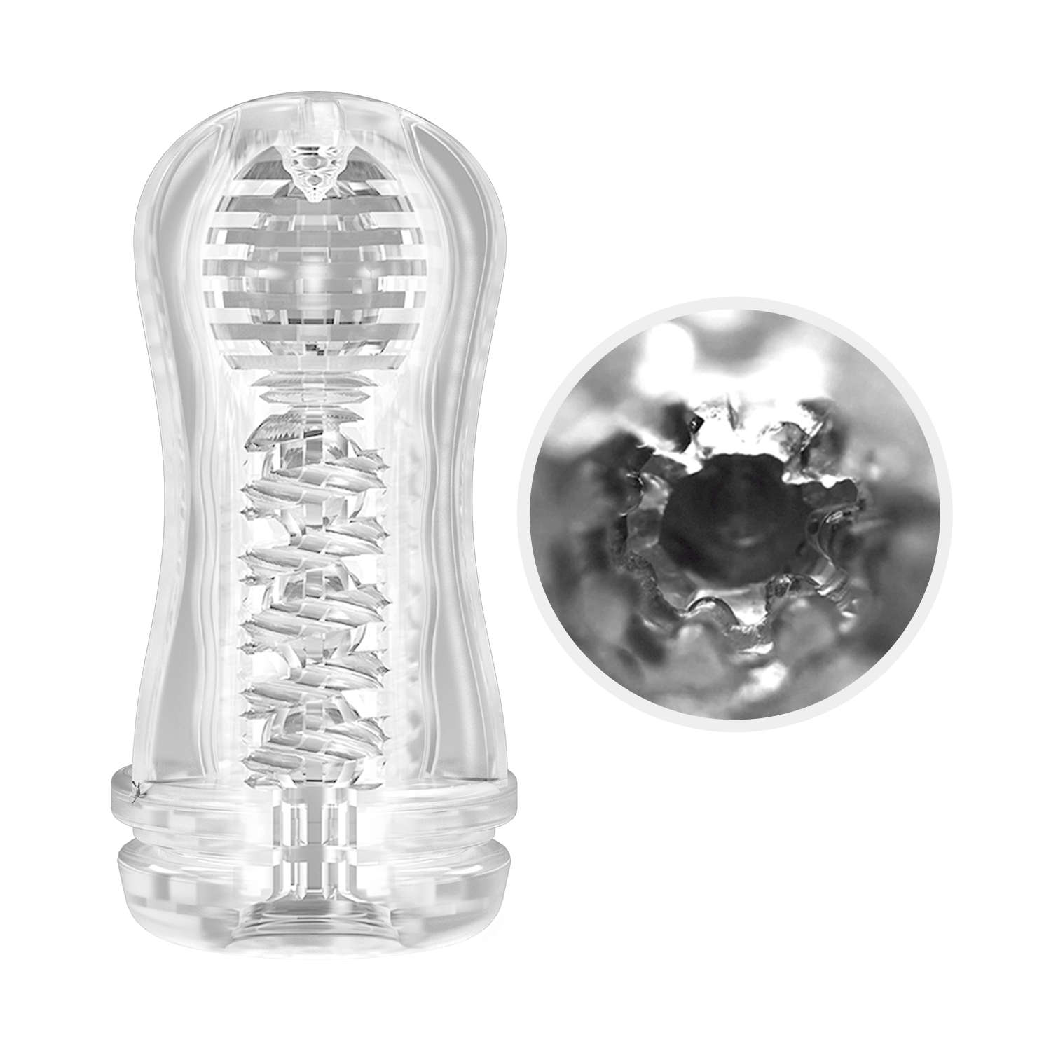 Pretty Love Ball-Rolling Masturbator Cup & Textured Interior (18cm) - Image 6