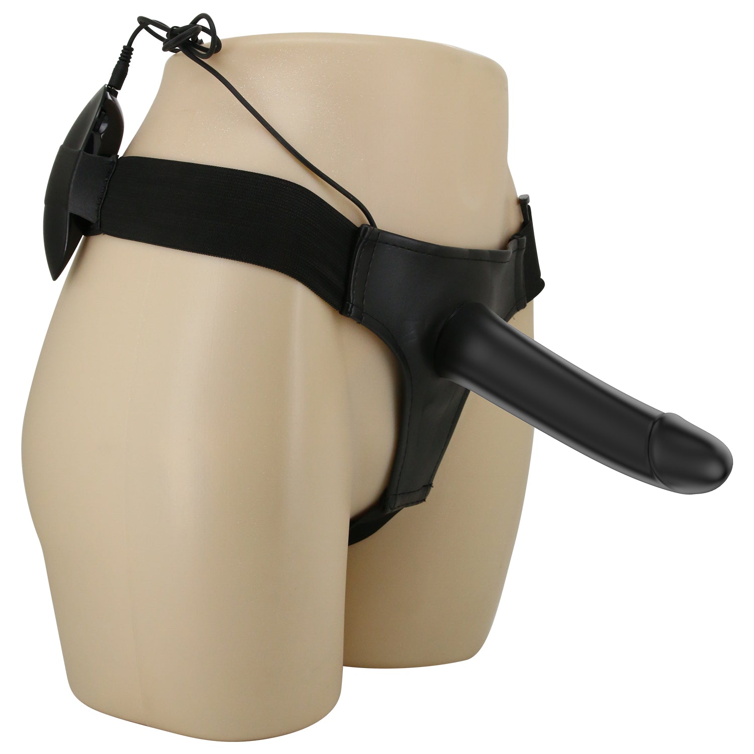 Pretty Love Vito Strap-On Vibrator & Harness with Remote (17.3cm) - Image 3