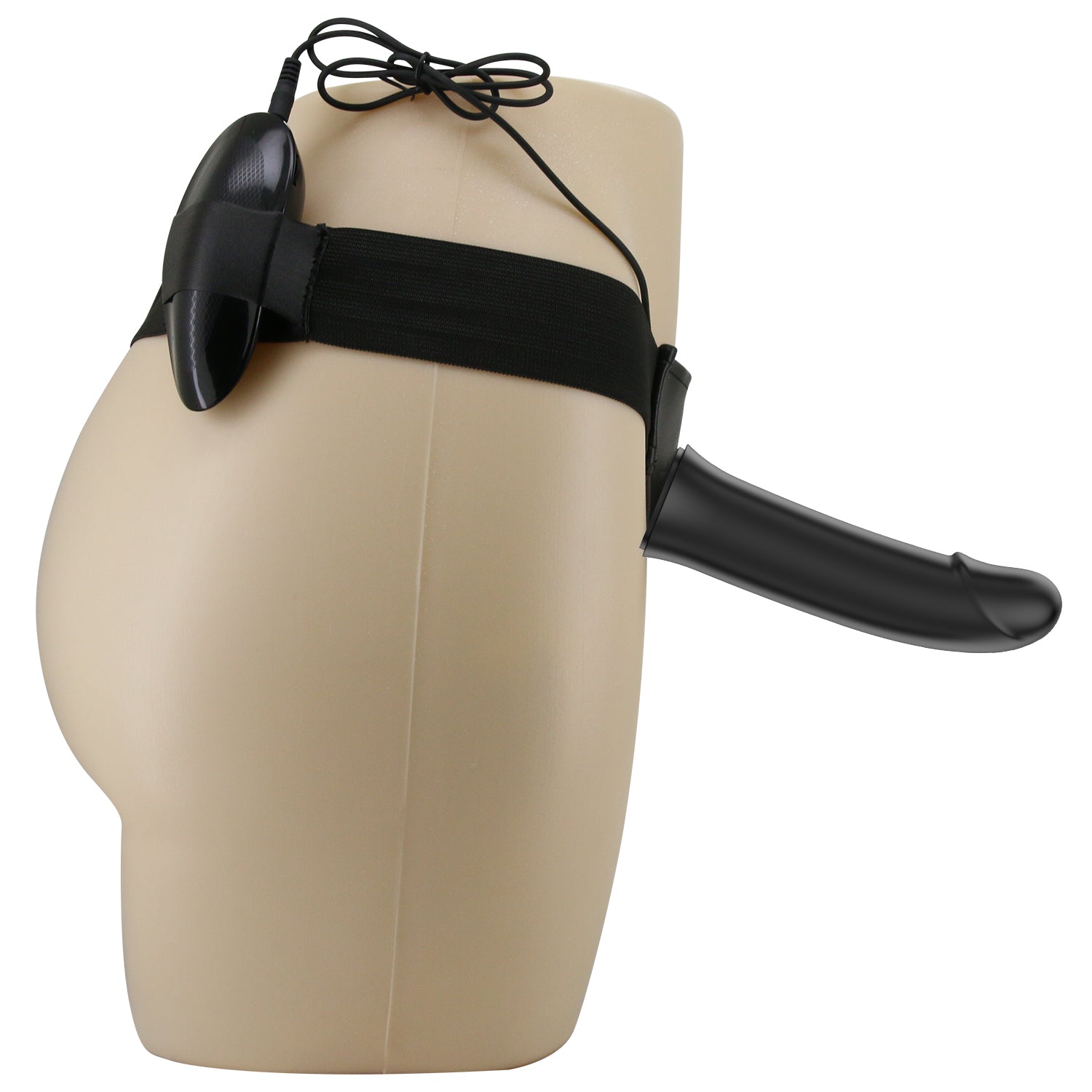 Pretty Love Vito Strap-On Vibrator & Harness with Remote (17.3cm) - Image 4