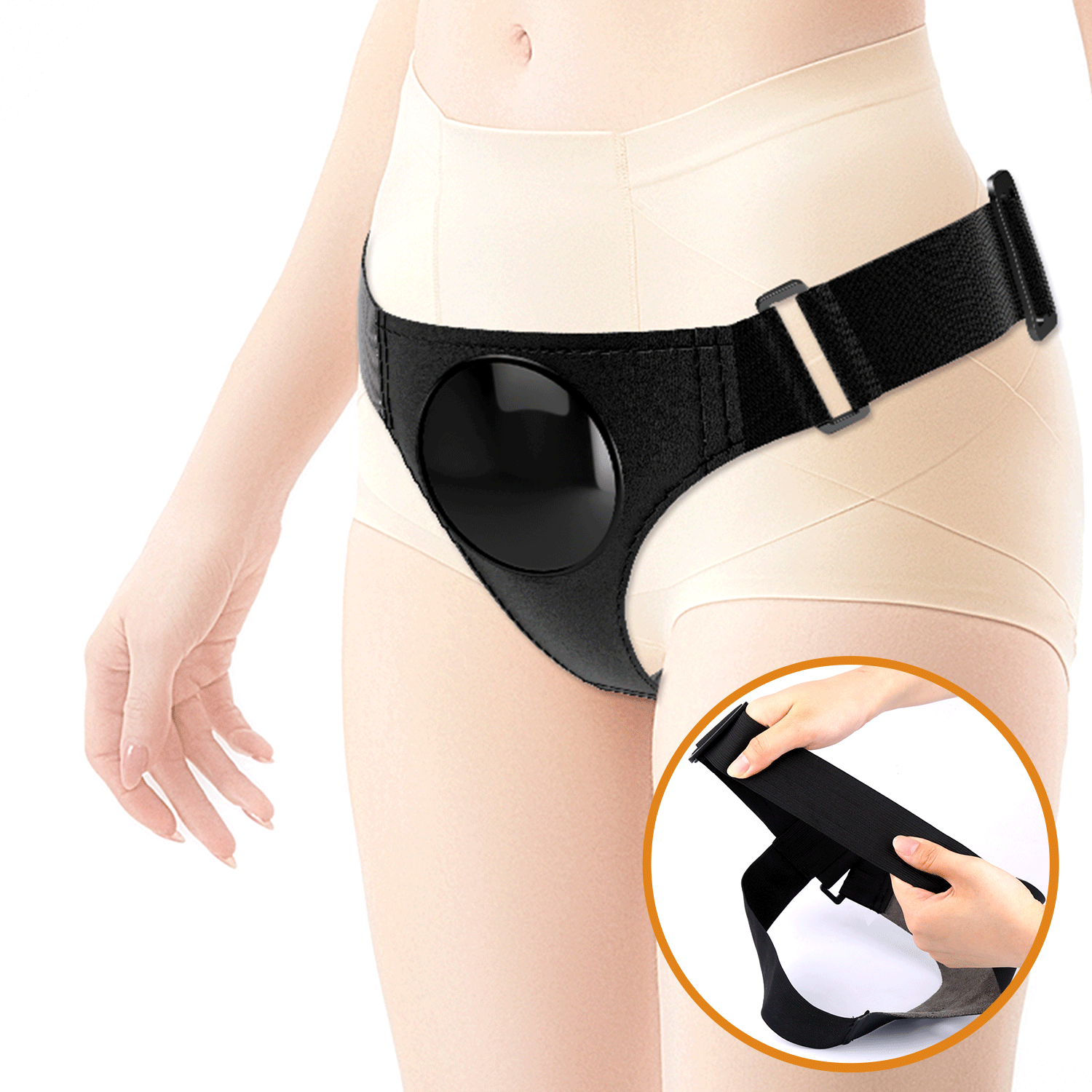 Pretty Love Strap-on Harness & Realistic Dildo (20cm) - Image 4
