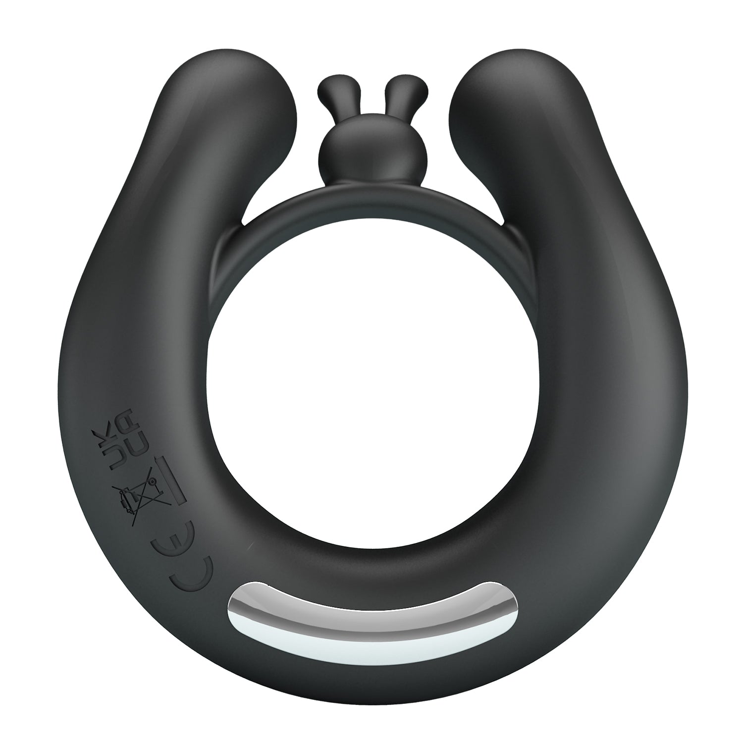 Dahlia Rechargeable Vibrating Cock Ring with 12 Modes (7.6cm) - Image 3