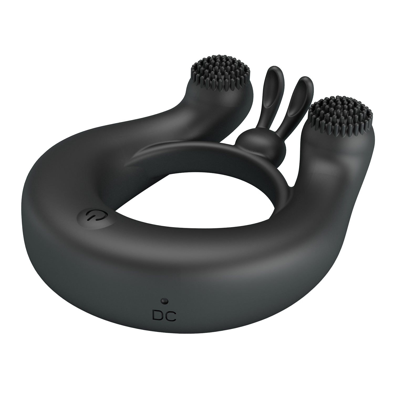 Dahlia Rechargeable Vibrating Cock Ring with 12 Modes (7.6cm) - Image 4
