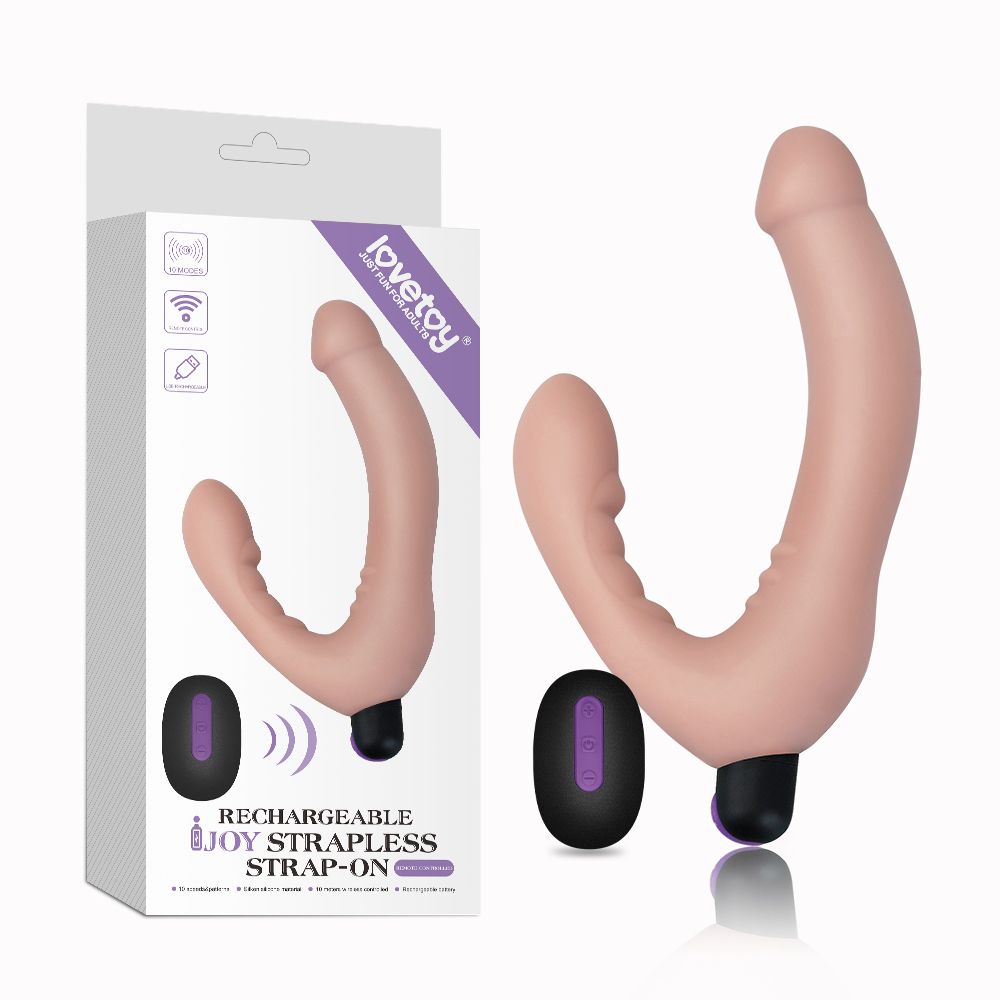 Pretty Love Strapless Strap-On – Δονητής Σιλικόνης με Τηλεχειριστήριο - Image 6