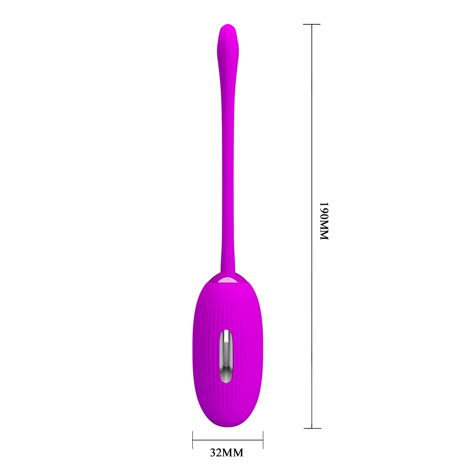 Shock Fun Rechargeable Egg with Shock & Remote (19cm) - Image 5