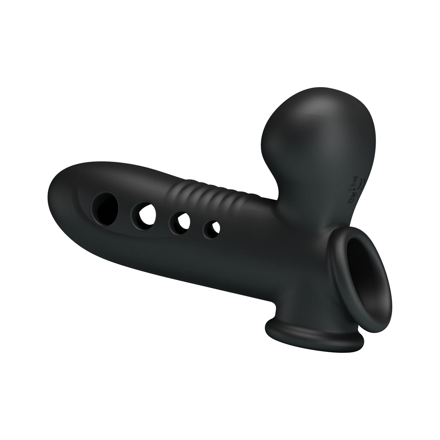 Pretty Love Patented Airbag Penis Sleeve with Strap (18.4cm) - Image 7