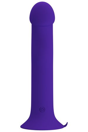 Pretty Love (10.9cm) – Rechargeable Silicone Vibrator with Pulsation & Suction Cup