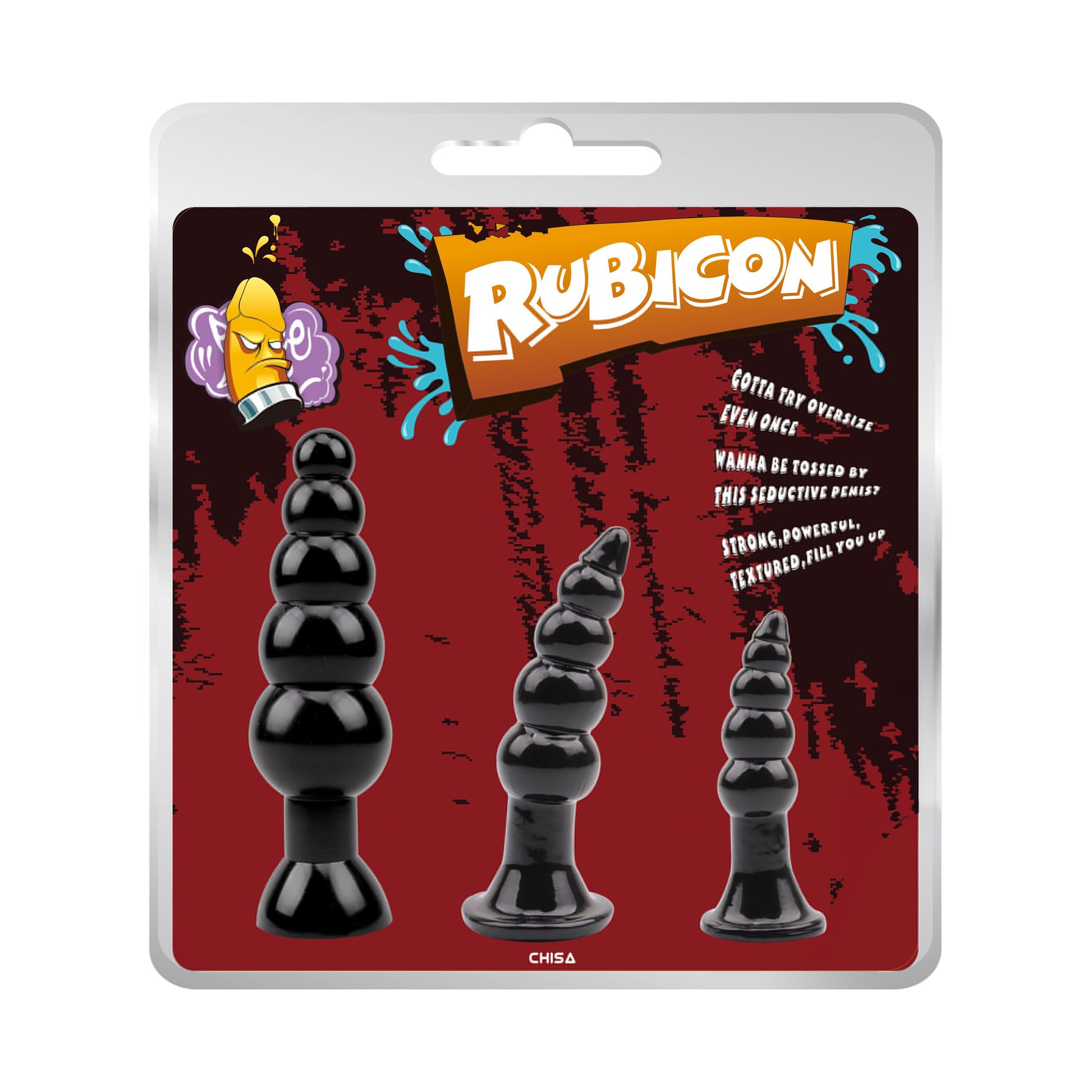 Late Night Pleasure Kit – Set of 3 Suction Cup Anal Plugs - Image 2