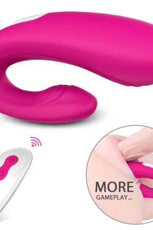 Be Amazed C-Shape Vibrator with Remote Control
